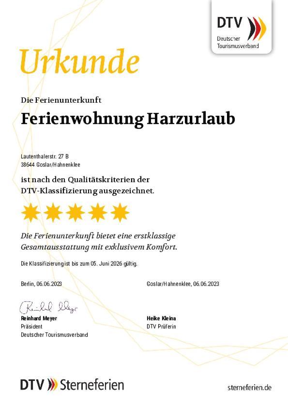 Ferienwohnung Harzurlaub ゴスラー エクステリア 写真